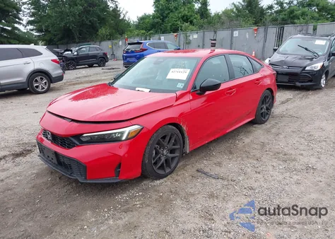 2025 Honda Civic Sport z USA, uszkodzony, nr VIN 2HGFE2F52SH523711